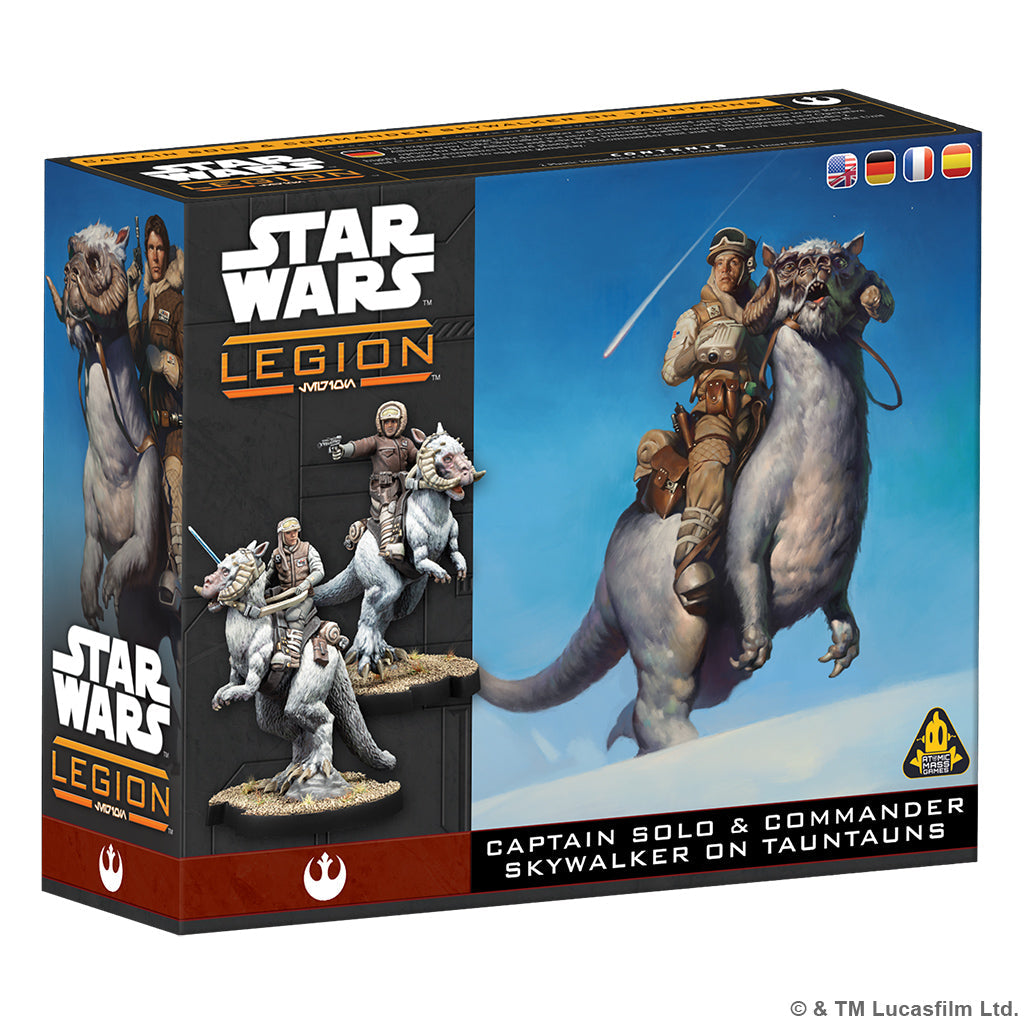 Star Wars: Legion – Captain Solo & Commander Skywalker on Tauntauns - Golden Apple Comics