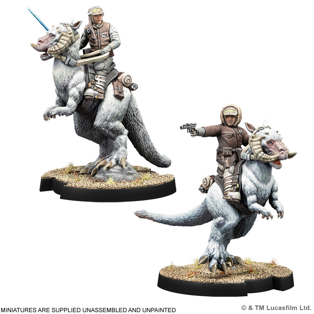 Star Wars: Legion – Captain Solo & Commander Skywalker on Tauntauns - Golden Apple Comics