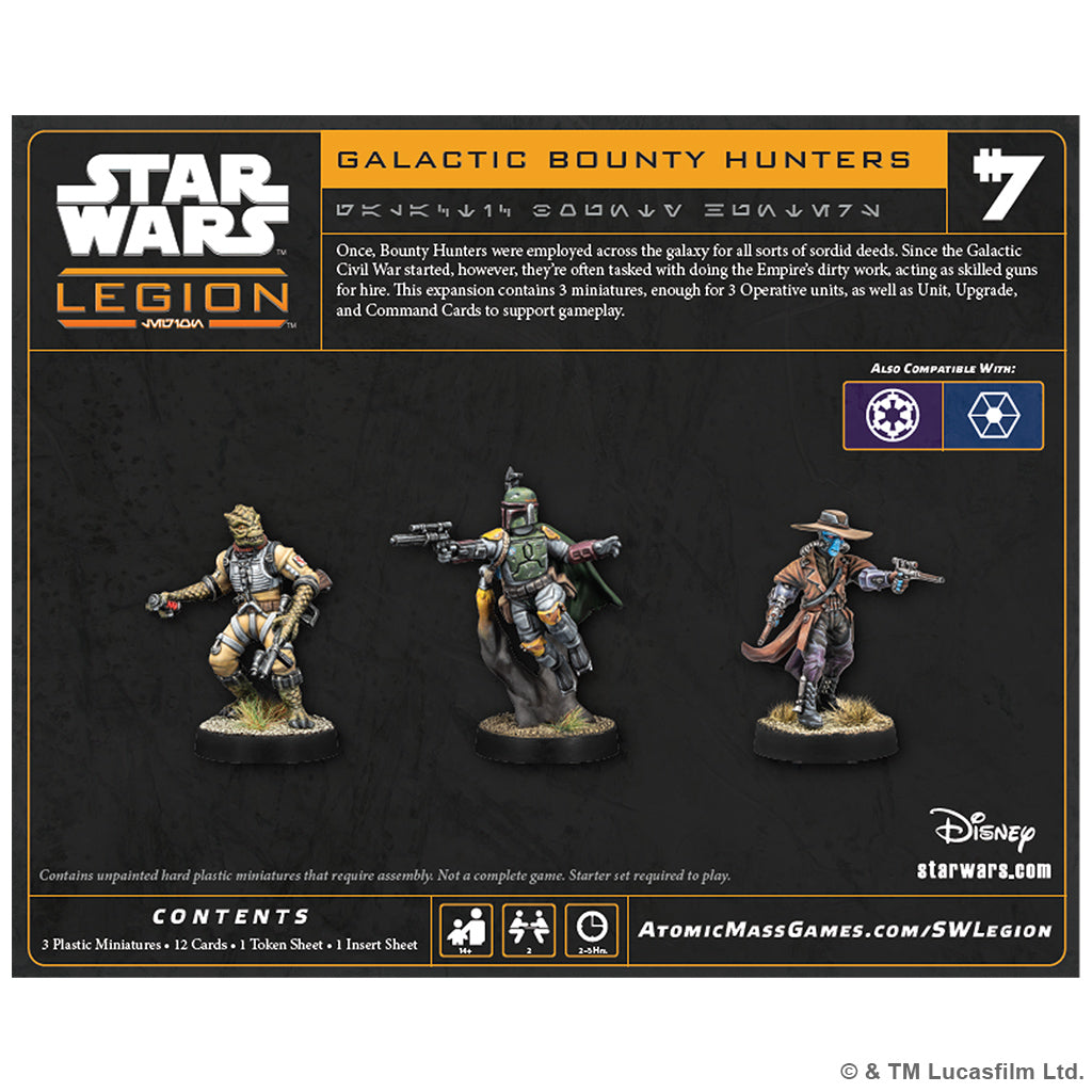 Star Wars Legion - Galactic Bounty Hunters