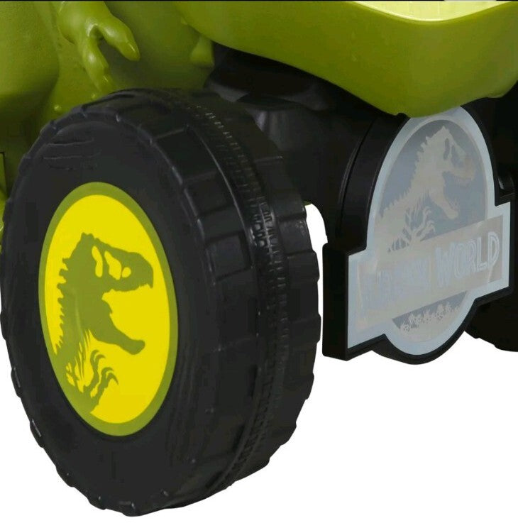 Tyrannosaurus T-Rex 4-Wheel Ride-On Power Car Toy for Toddlers and Kids