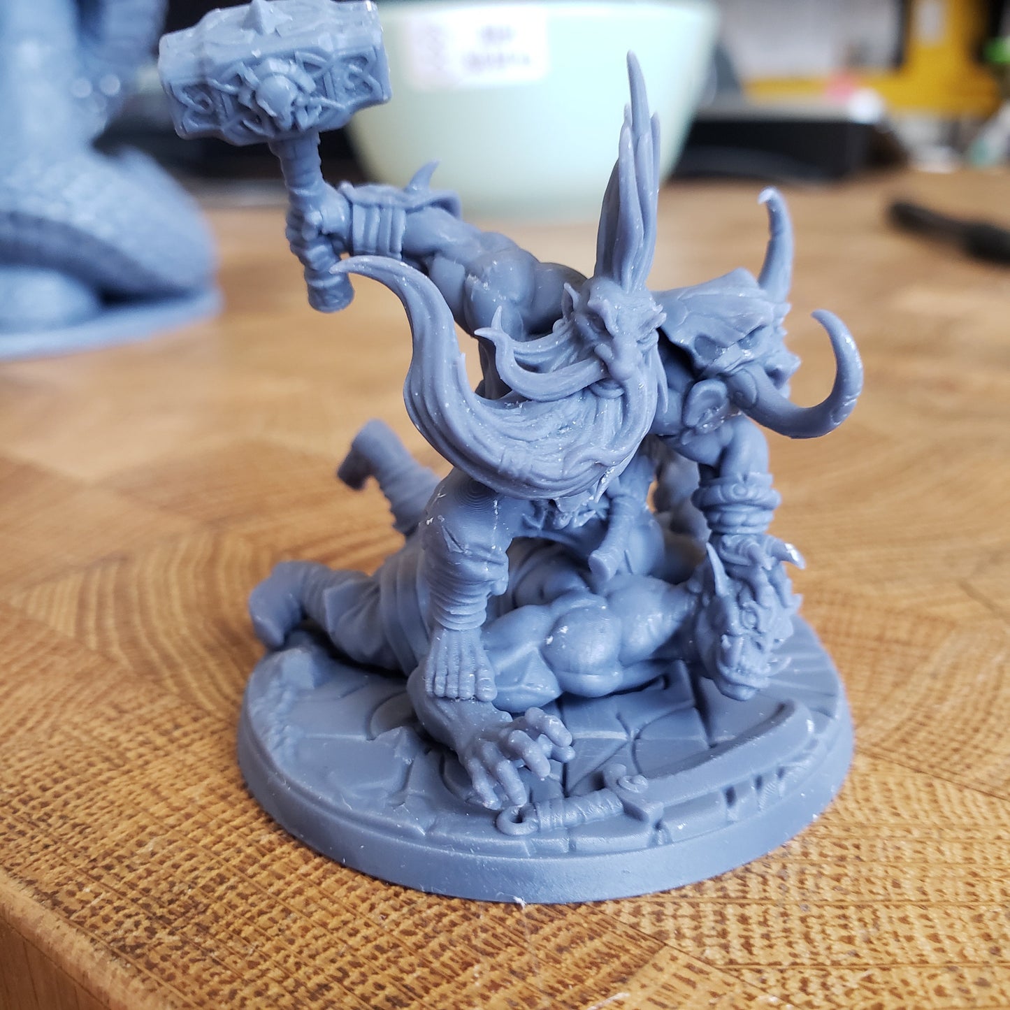 Tarum Bloodhammer (Male Dwarf Berserker) - Golden Apple Comics