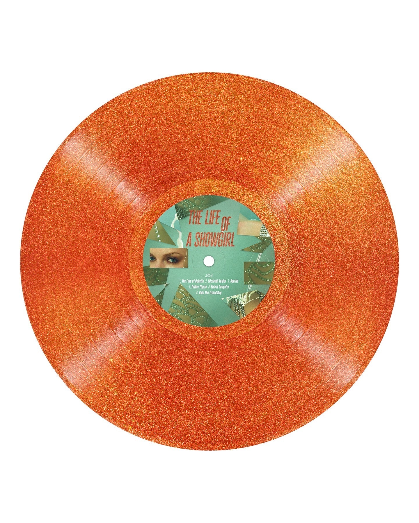 The Life Of A Showgirl [Sweat And Vanilla Perfume Portofino Orange Glitter Vinyl] [Vinyl]