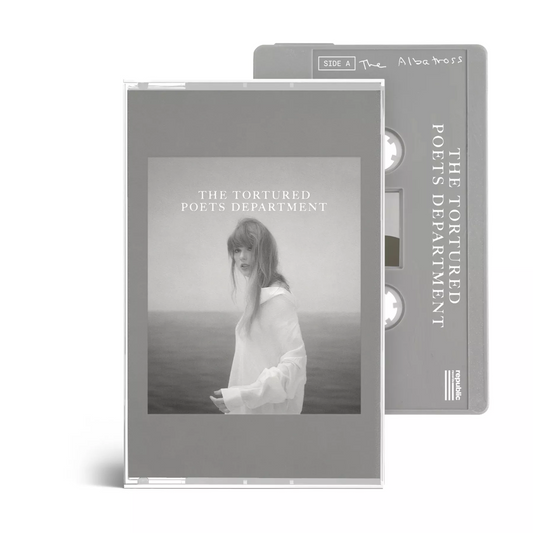 THE TORTURED POETS DEPARTMENT (THE ALBATROSS COVER) (GRAY JEWEL CASE) (CASSETTE)