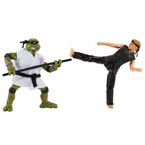 Teenage Mutant Ninja Turtles X Cobra Kai - Donatello Vs. Johnny Lawrence 2-Pack Action Figures