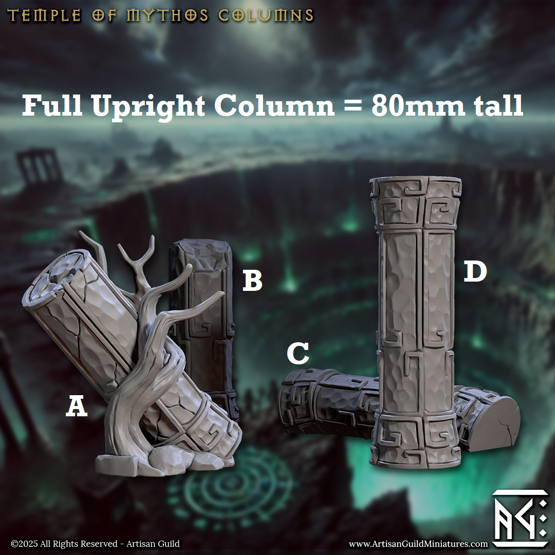 Temple of Mythos Columns (Terrain) - Golden Apple Comics