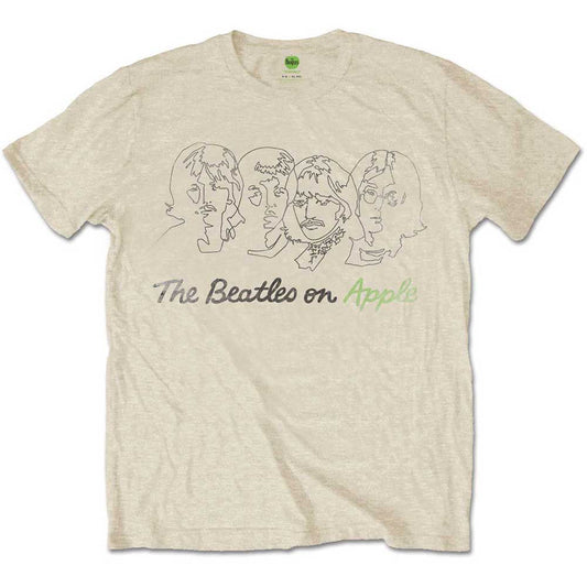 Outline Faces on Apple (T-Shirt)