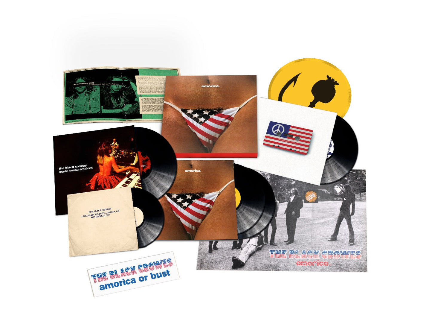 Amorica. [Super Deluxe 180G 5LP] (Vinyl)