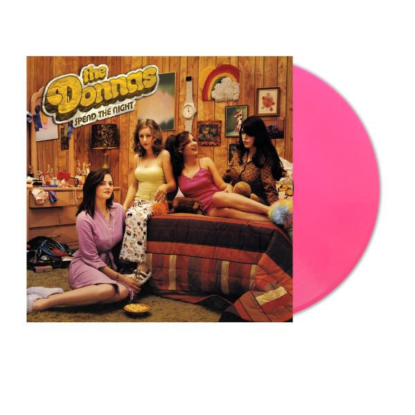 The Donnas Spend The Night (Hot Pink Vinyl, Includes 2-Page Insert with Lyrics) [Vinyl]
