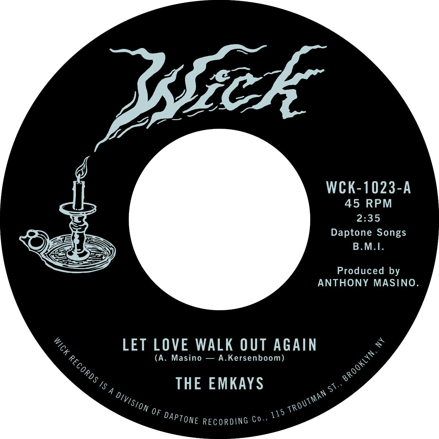 Let Love Walk Out Again B/W Through The Pines (Vinyl)