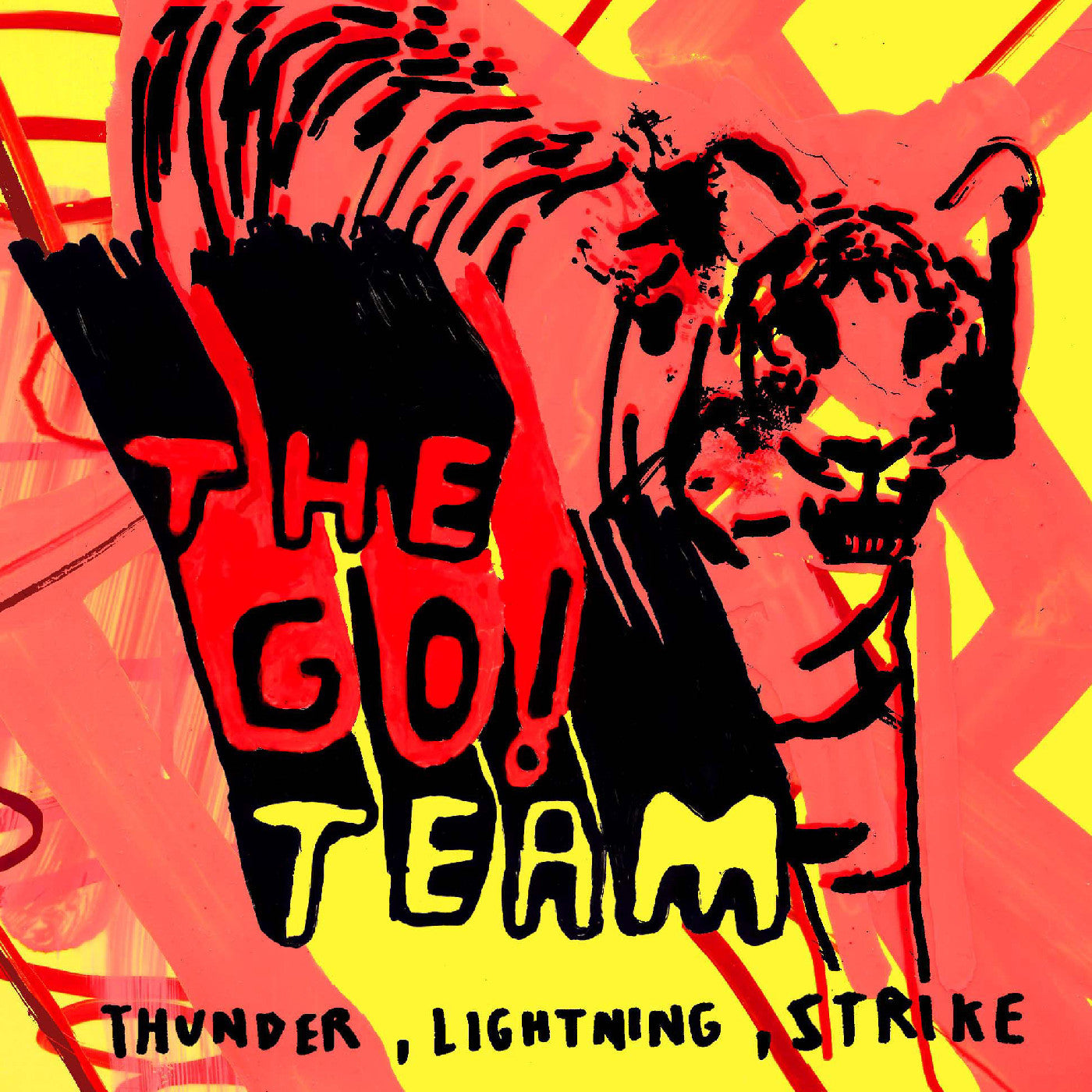 The Go! Team - Thunder, Lightning, Strike (Indie Exclusive, Translucent Red Vinyl) [Vinyl]