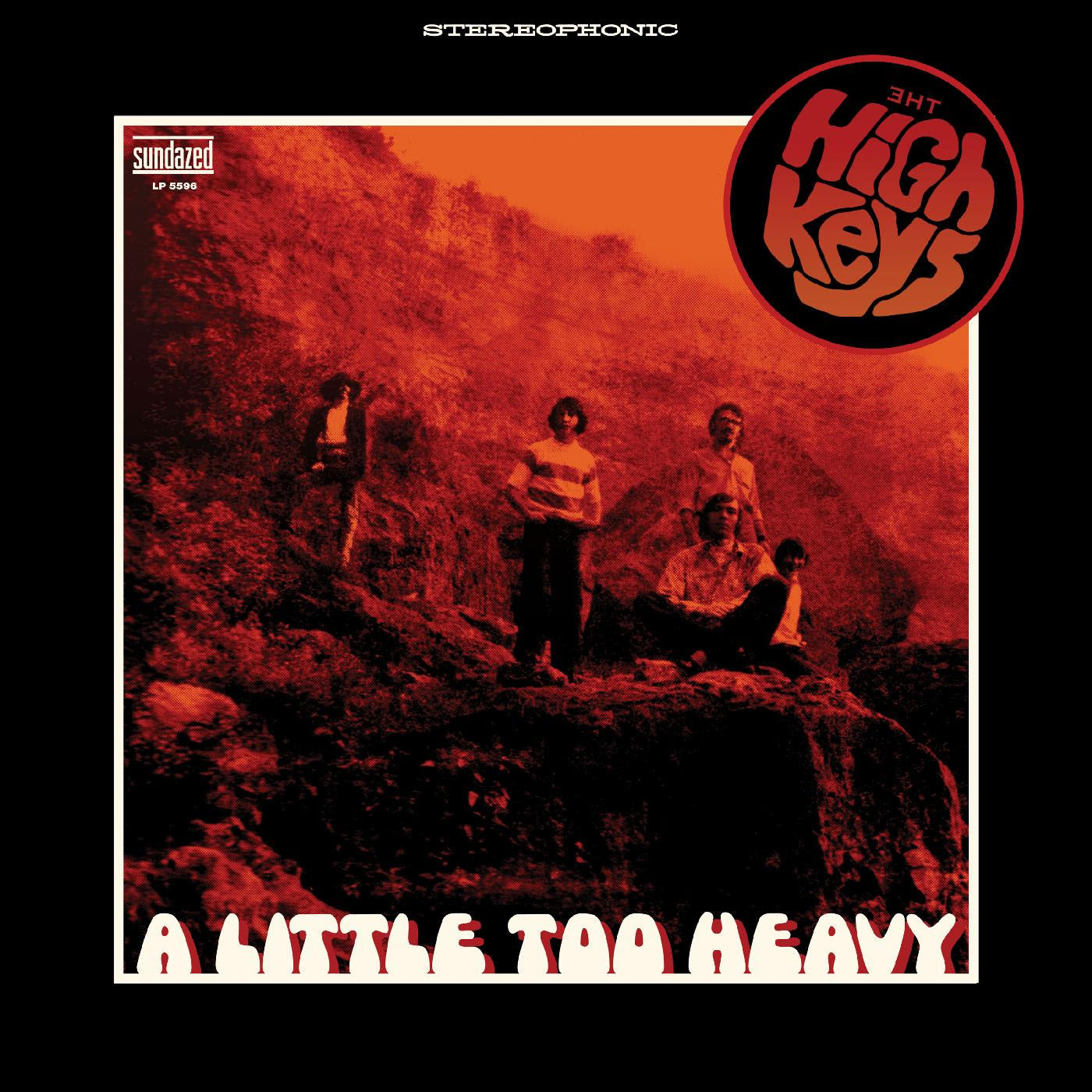 A Little Too Heavy (ORANGE VINYL) (Vinyl) - Golden Apple Comics