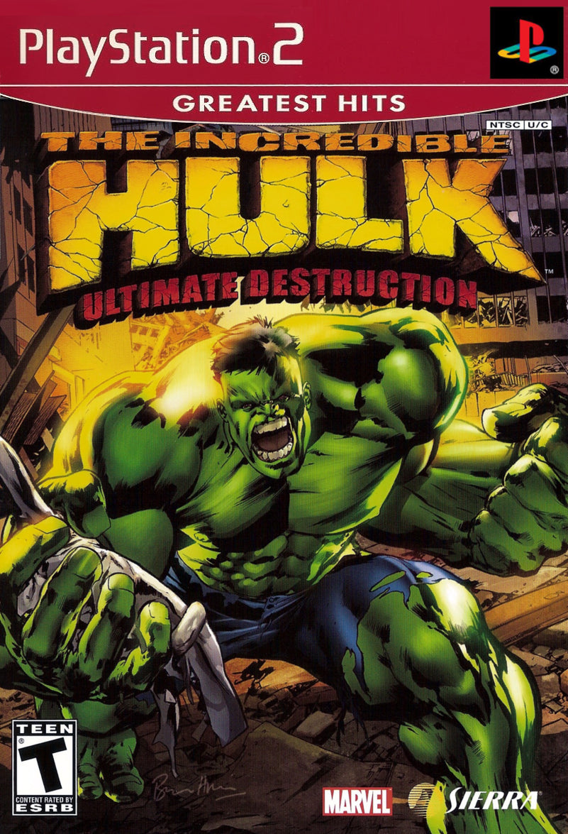 The Incredible Hulk Ultimate Destruction (Greatest Hits) (Playstation 2)