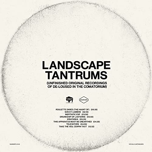 The Mars Volta Landscape Tantrums - Unfinished Original Recordings Of De-Loused In The Comatorium (Black Vinyl) [Vinyl]
