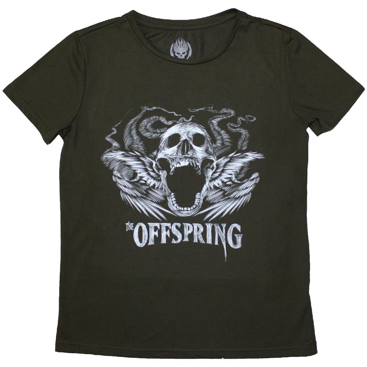 Feathered Winged Skull (T-Shirt)
