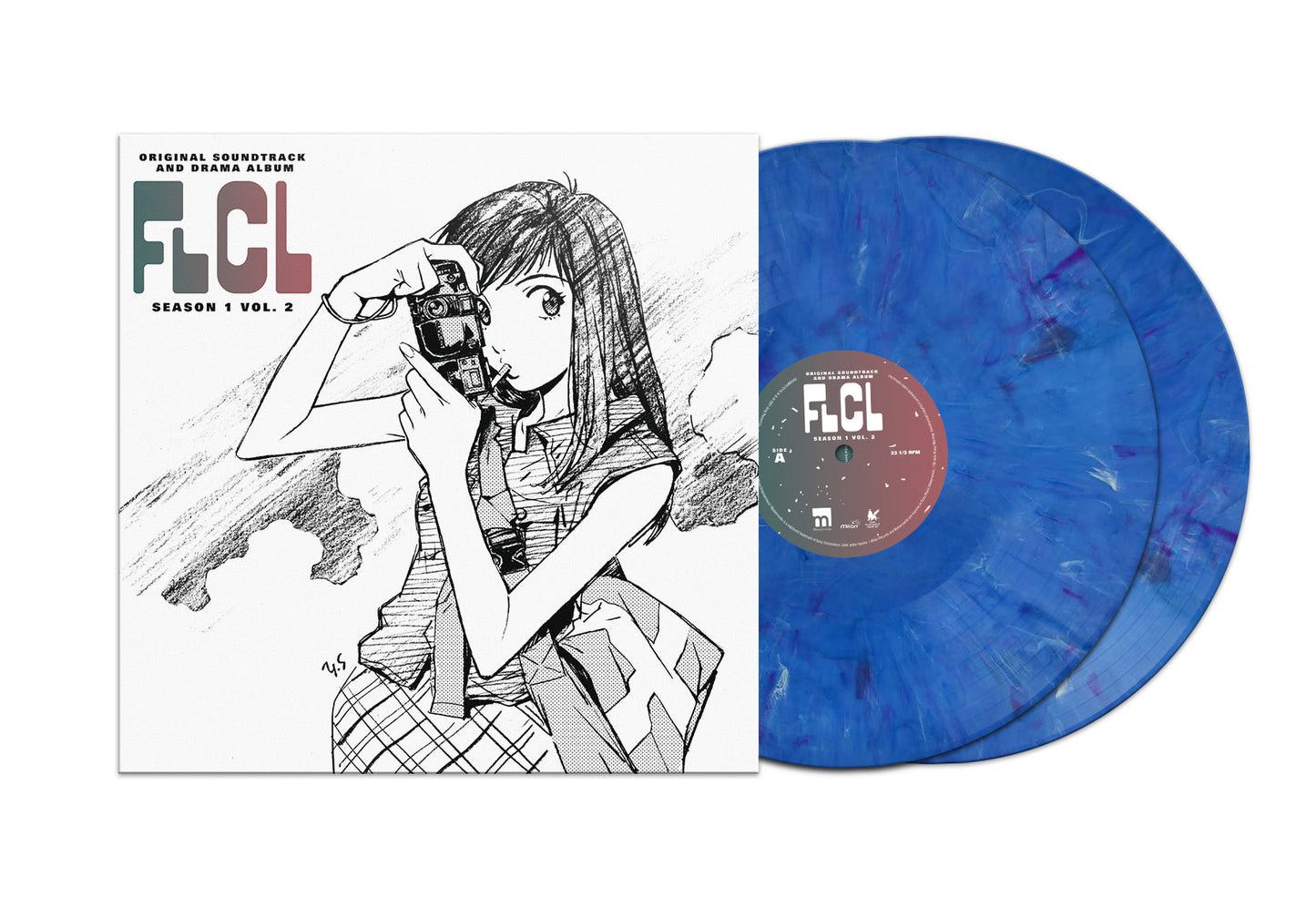 The Pillows FLCL Season 1 Vol. 2 - Drama Album (Colored Vinyl, BlueMarble, Gatefold LP Jacket) (2 Lp's) [Vinyl]