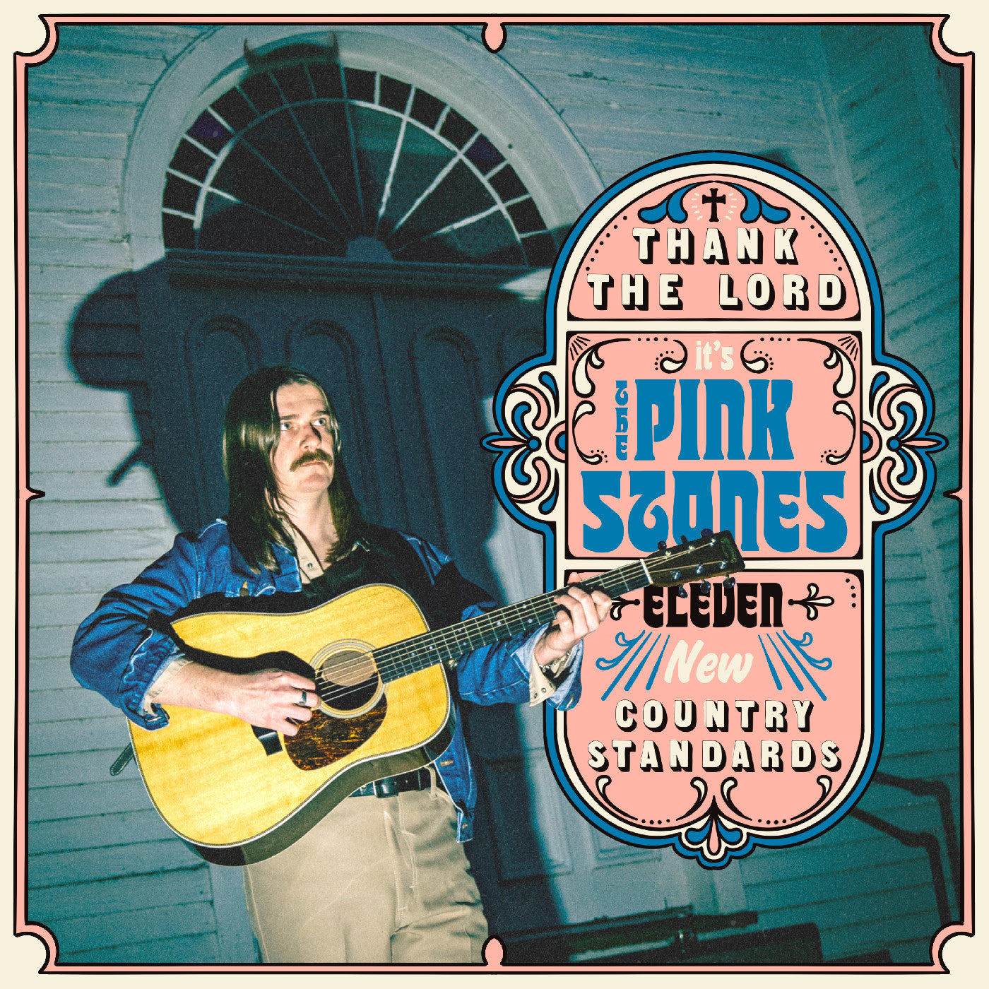 Thank The Lord... It'S The Pink Stones (Blue Jean Blue Vinyl) (Vinyl) - Golden Apple Comics