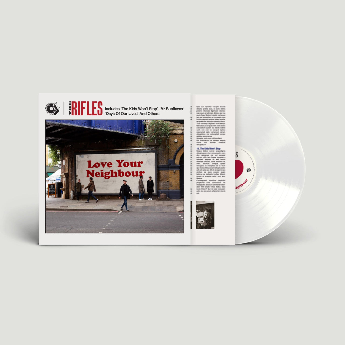 The Rifles - Love Your Neighbour (White Vinyl) [Vinyl]