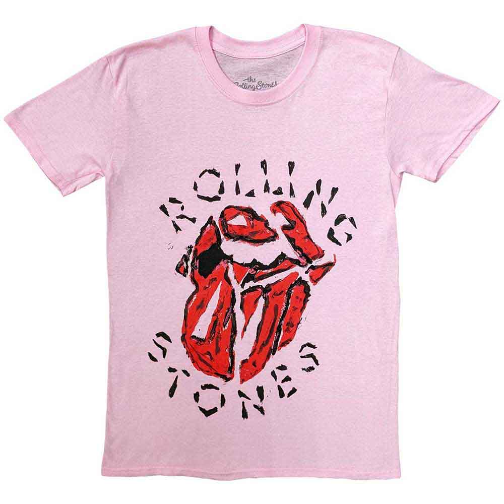 The Rolling Stones Hackney Diamonds Painted Tongue [T-Shirt] - Golden Apple Comics