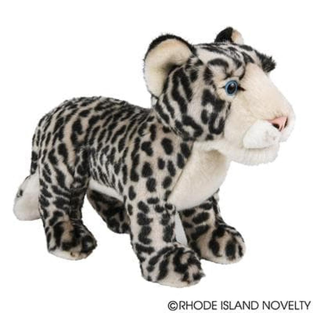 12" Heirloom Standing Snow Leopard