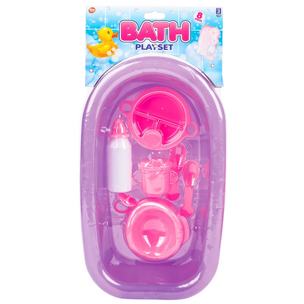 15.25" Baby Bath Playset