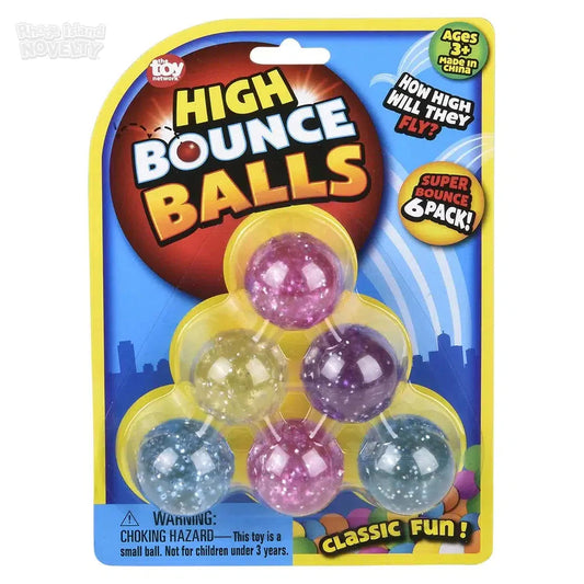 1.25"(32mm) Hi-Bounce Balls Assorted Styles