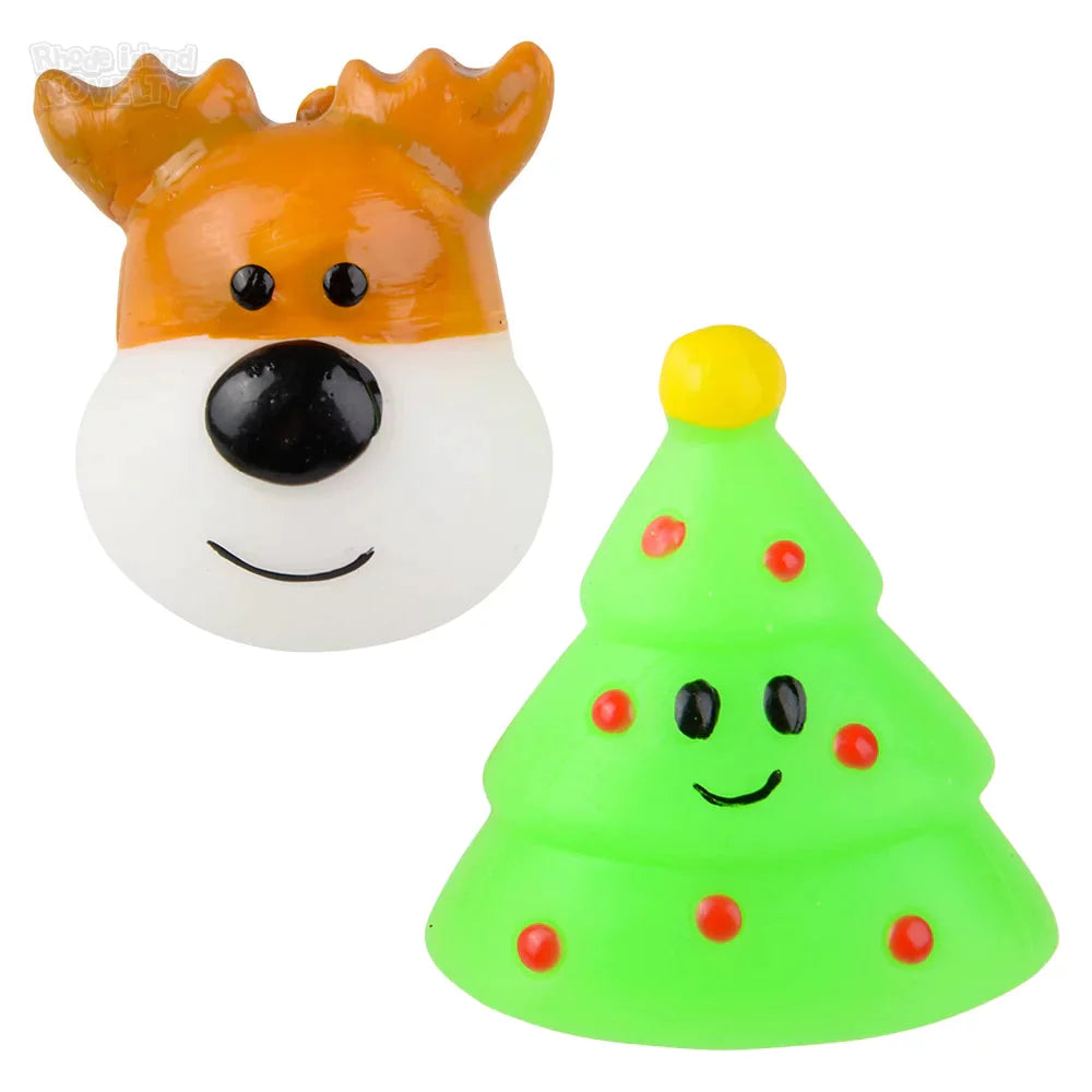 1.5" Gummy Christmas Characters Assorted Styles