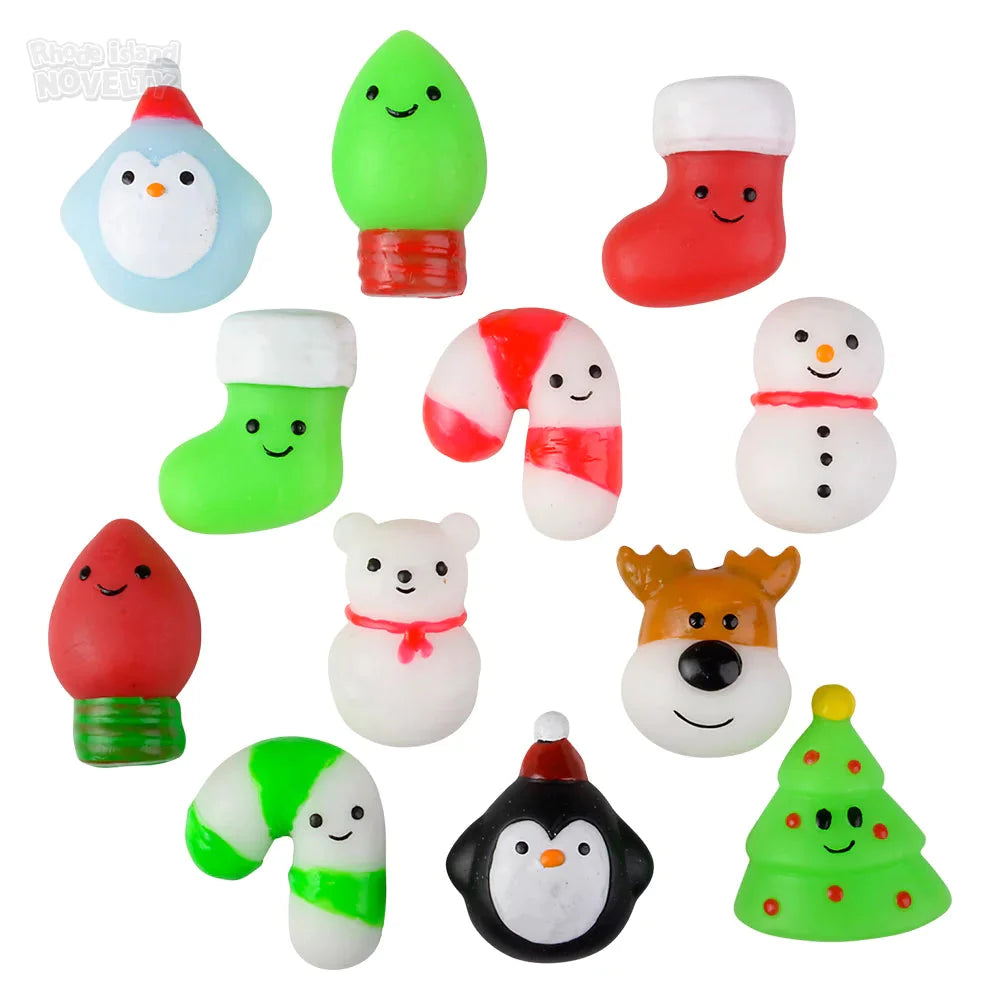 1.5" Gummy Christmas Characters Assorted Styles