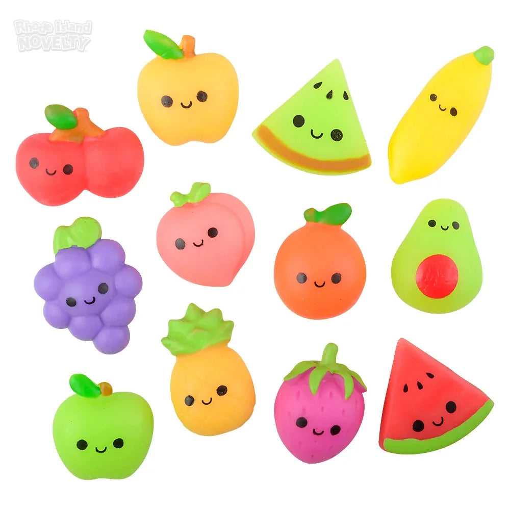 1.5" Gummy Fruit Assorted Styles