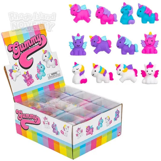1.5" Gummy Unicorns Assorted Styles