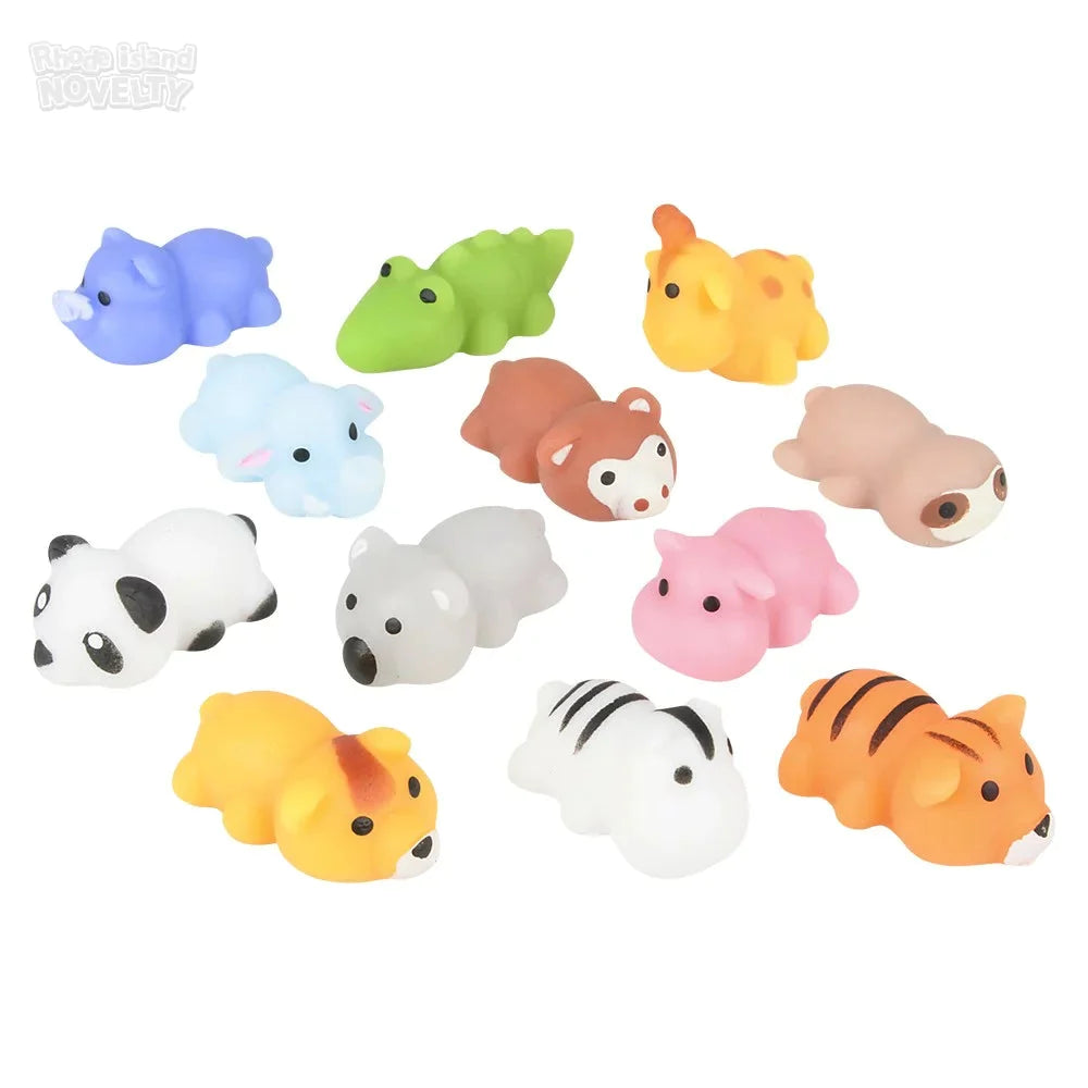 1.5" Gummy Zoo Animals Assorted Styles