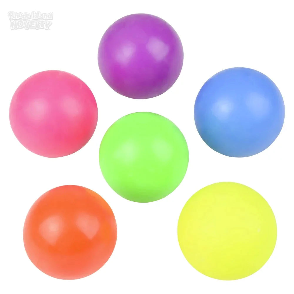 1.6" Squish Sticky Neon Orbs 3 Pack