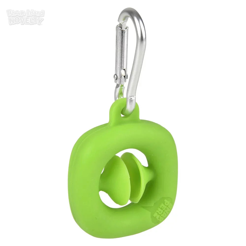 1.75" Mini Snapperz Fidget Toy Keychain Assorted Colors