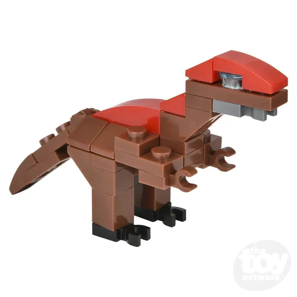 3" Building Block Dinosaur Contained in Mystery Egg