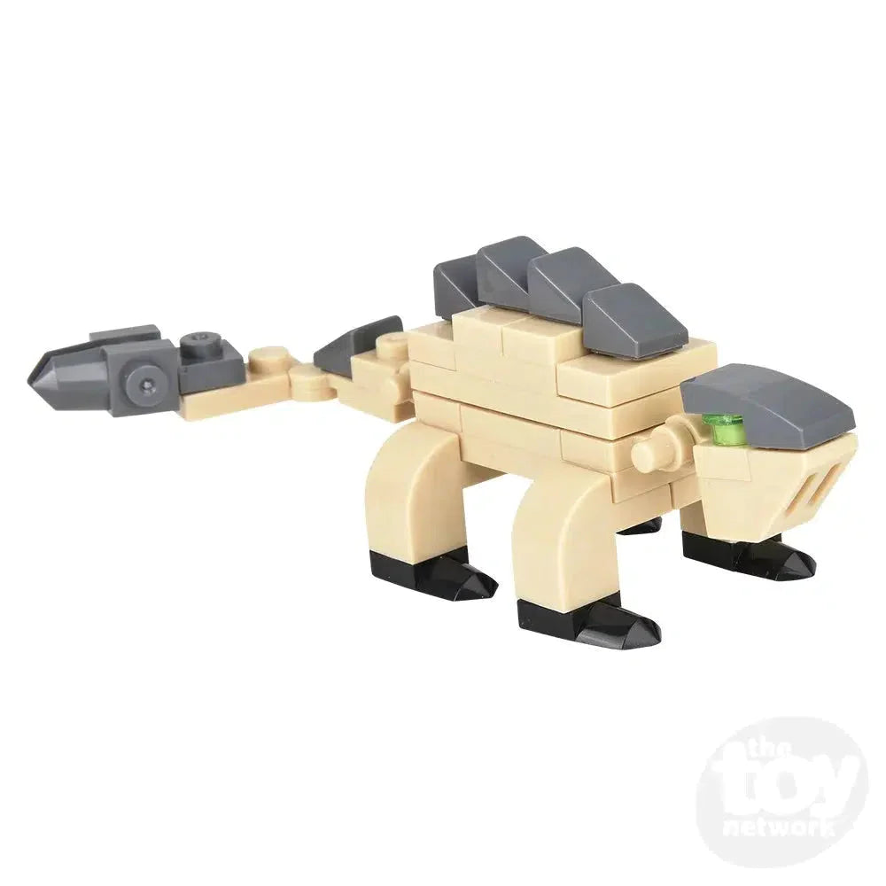 3" Building Block Dinosaur Contained in Mystery Egg