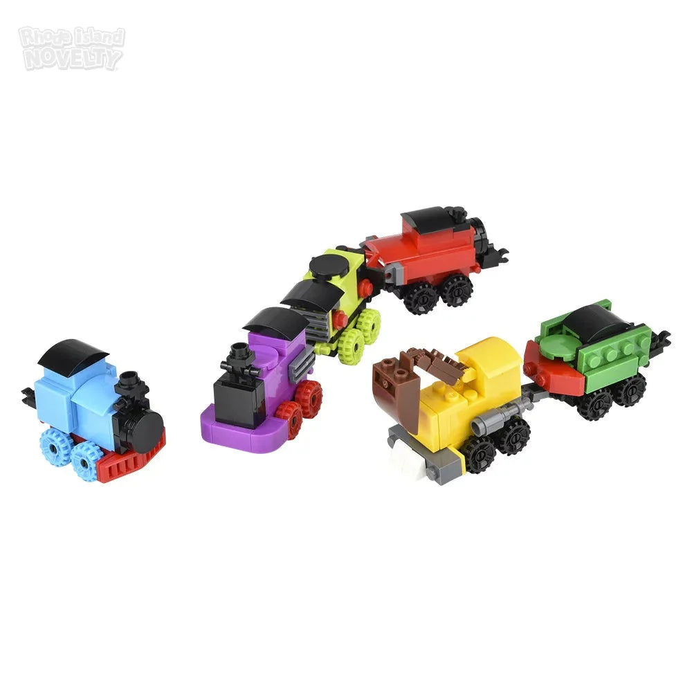 3" Building Block Trains in Mystery Egg