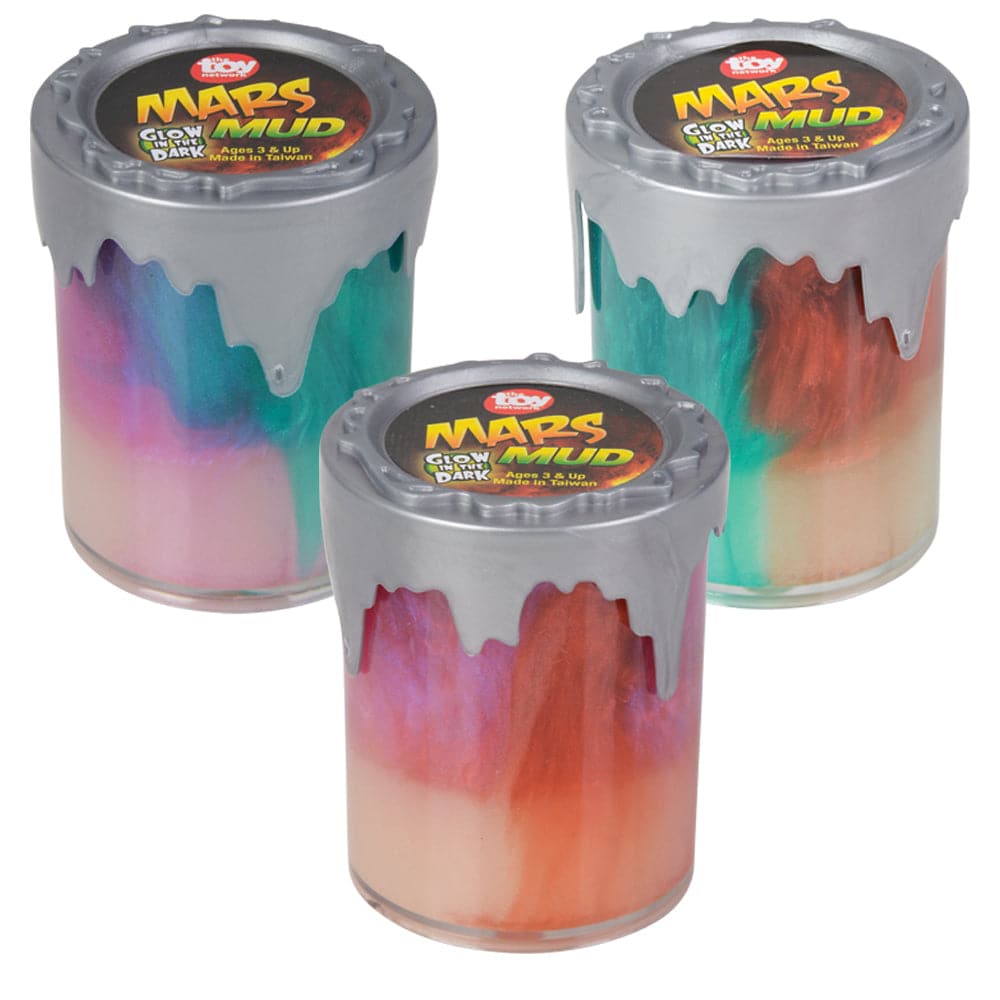 3" Glow In The Dark Mars Mud Putty