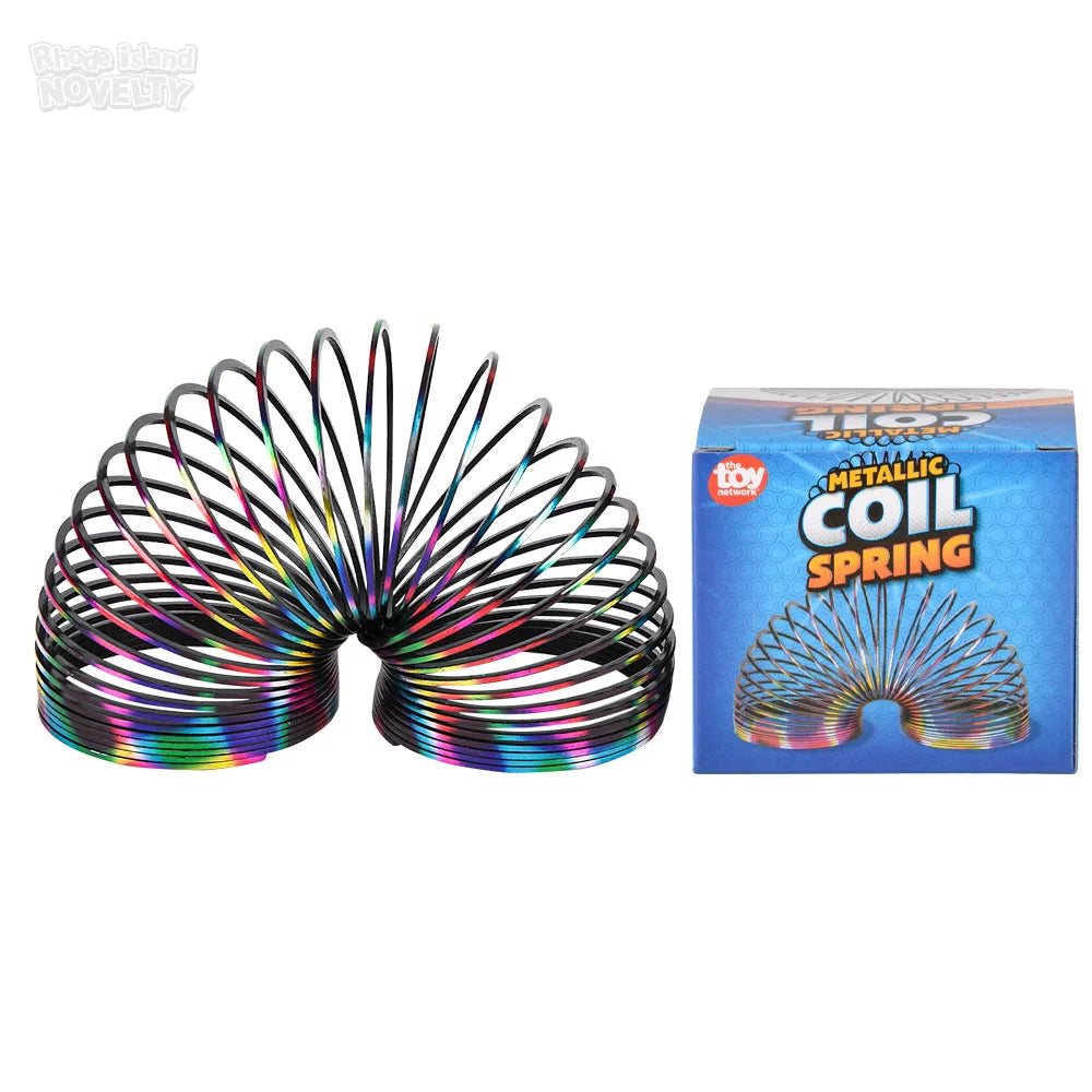 3" Metallic Rainbow Coil Spring