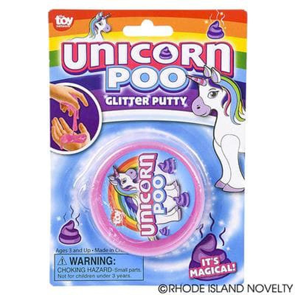 3" Unicorn Poo Putty