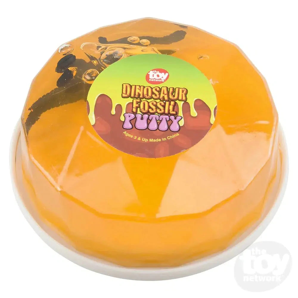 3.5" Dinosaur Fossil Putty - Assorted Styles