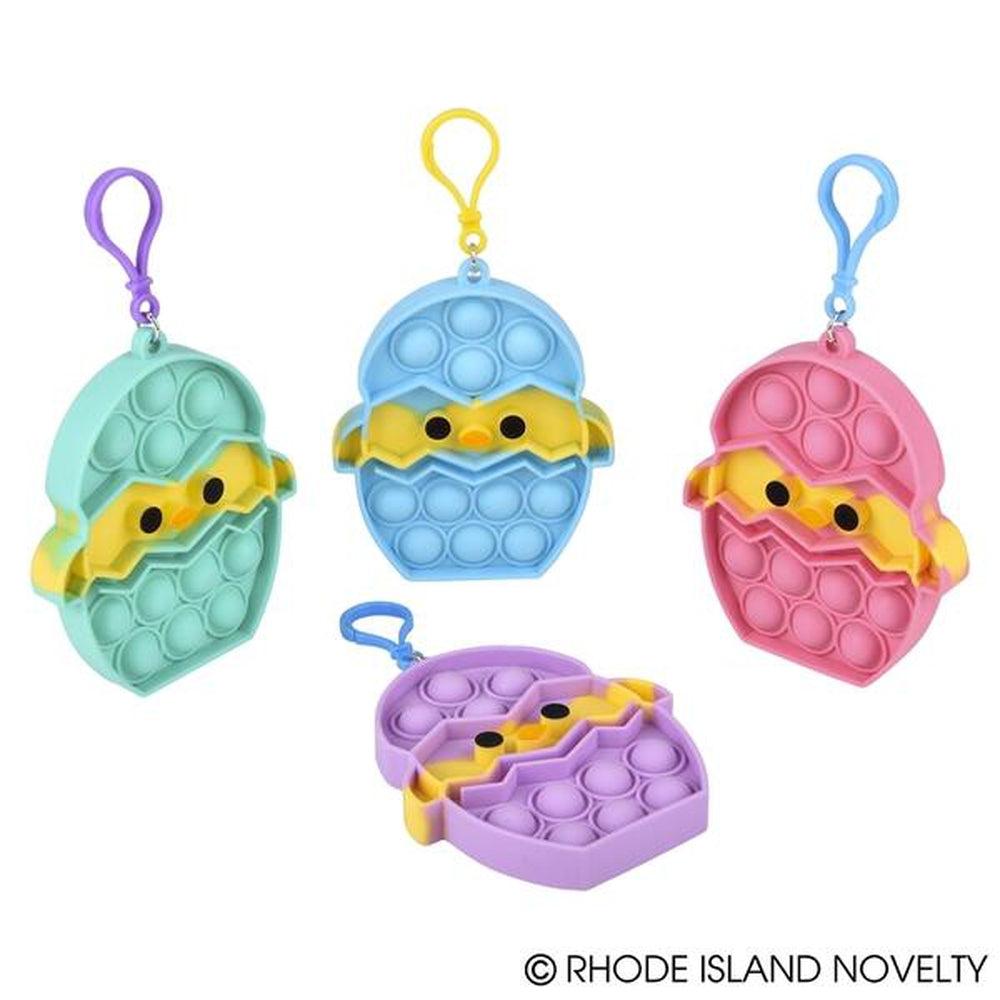 4" Easter Bubble Popper Clip on Assorted Styles