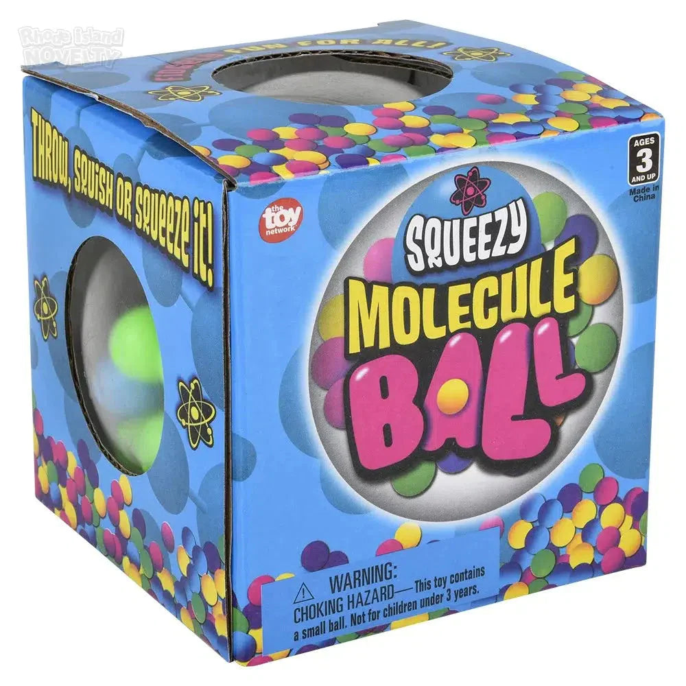 4" Squeezy Molecule Ball