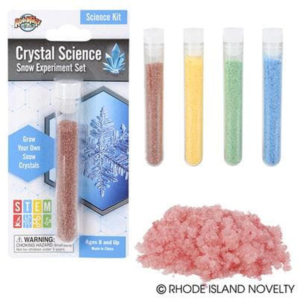 4.25" Growing Snow Crystal Test Tube