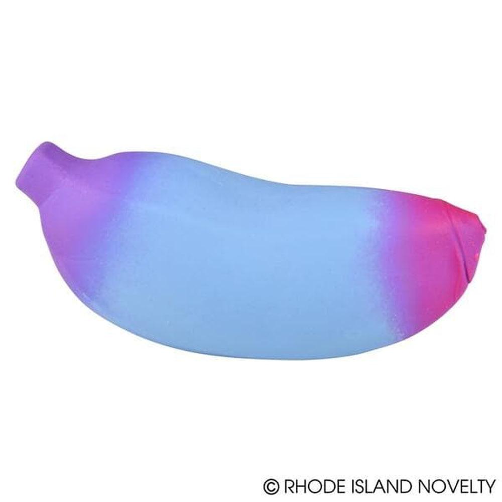 4.75" Stretch And Squeeze Rainbow Banana