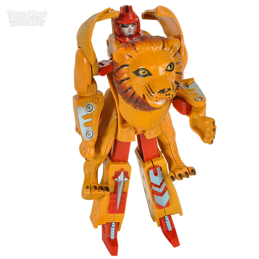 5" Lion Transforming Robot Action Figure