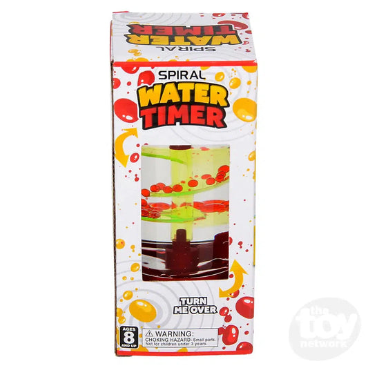5" Water Spiral Timer Assorted Colors
