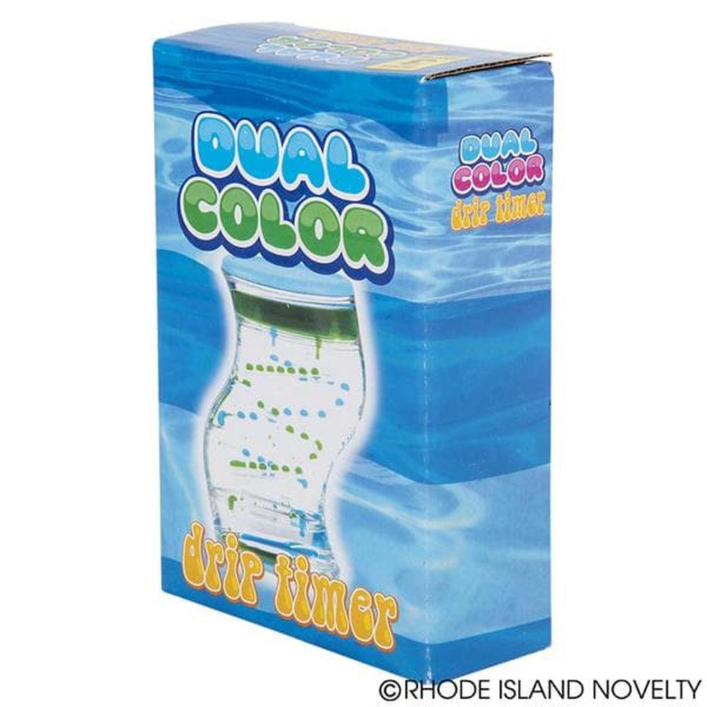 5.5" Dual Color Liquid Timer Assorted Styles
