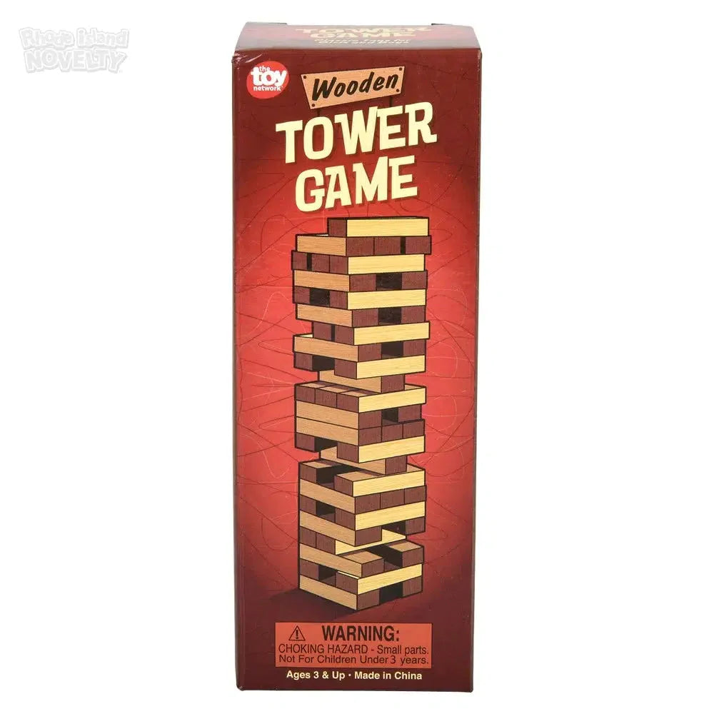 6" Wooden Tower Game