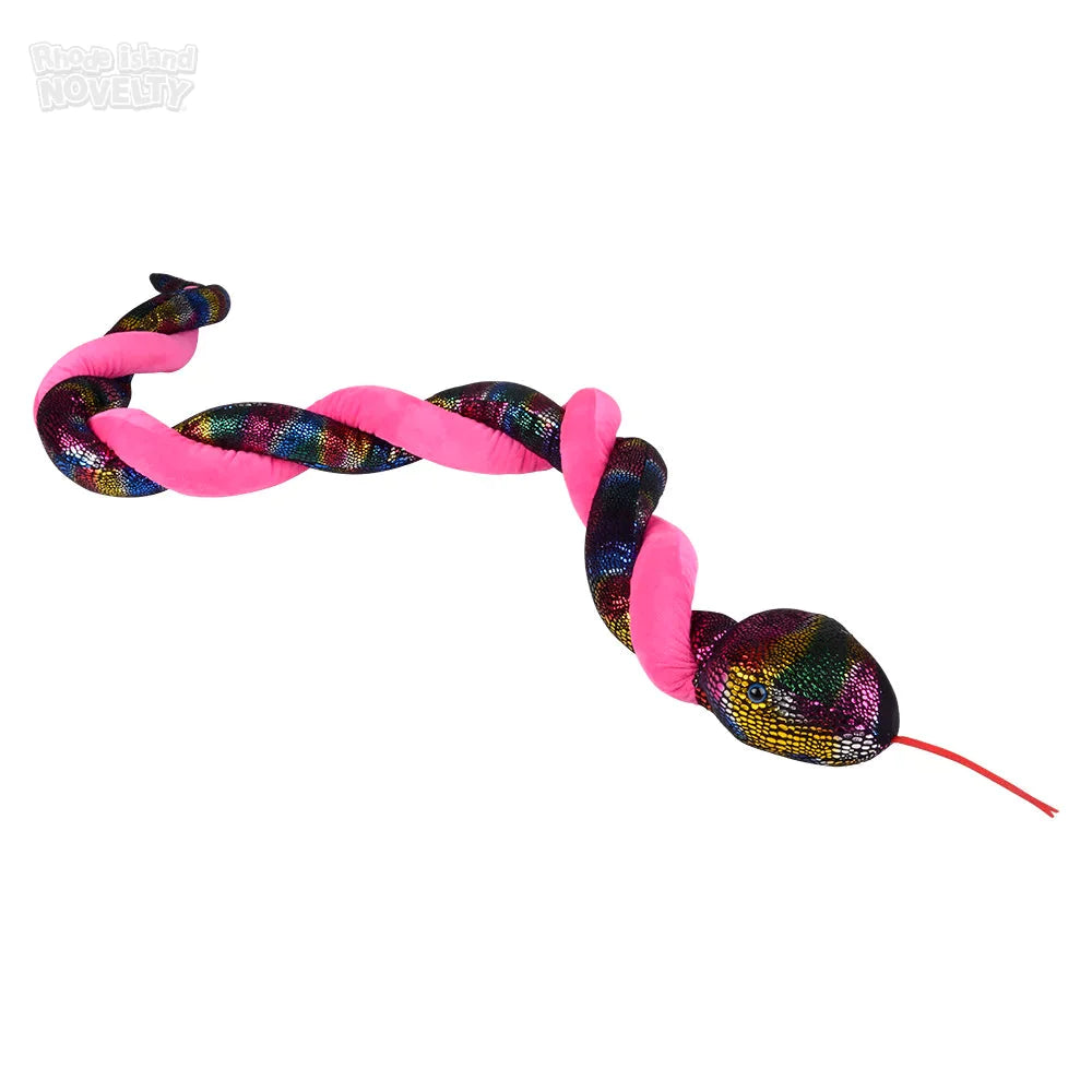 67" Twisty Metallic Snakes Assorted Styles