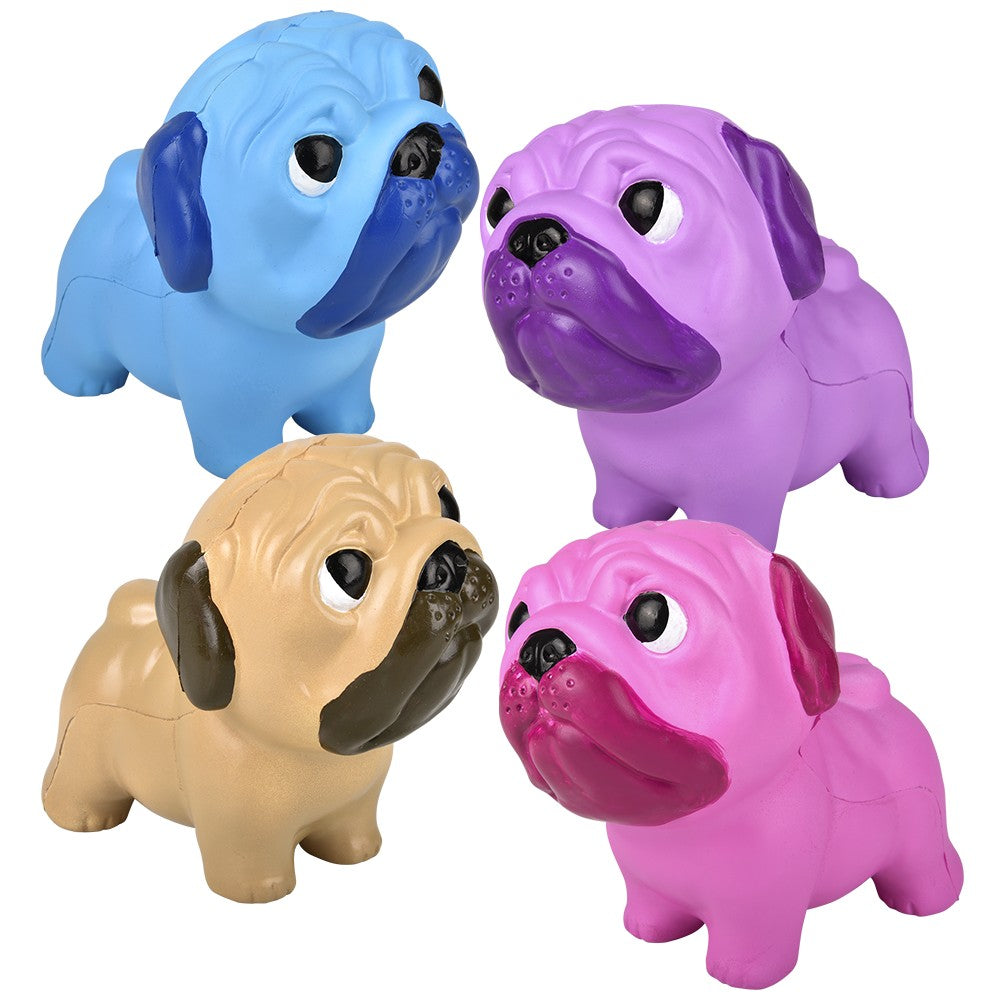 6.5" Squish Pug - Assorted Styles