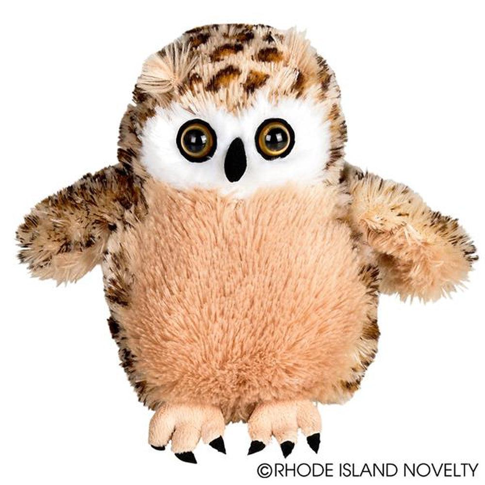 8" Animal Den Owl Plush